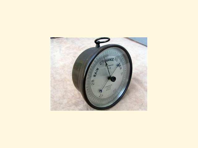WW1 aneroid barometer by T Wheeler London