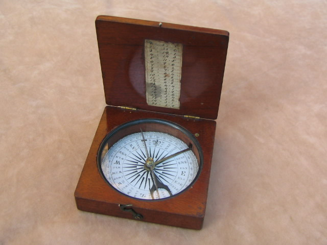 Victorian combined compass & clinometer