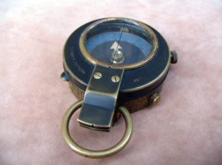 1915 Sherwood & Co British Army Officers pocket compass