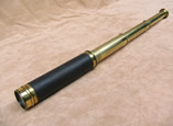 19th century 3 draw pocket telescope