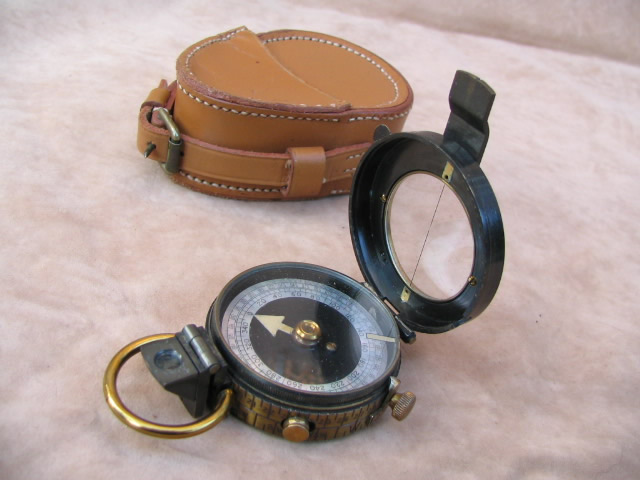 1917 British Army military marching compass