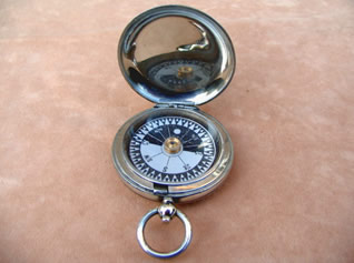 WW1 MK V pocket compass by C Haseler & Son