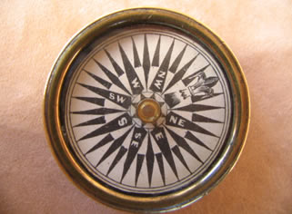 Close up view of dial