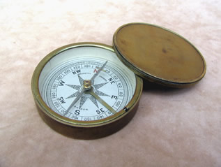 Negretti & Zambra pocket compass circa 1890